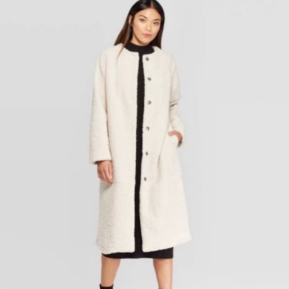 NWOT Prologue Sherpa Coat